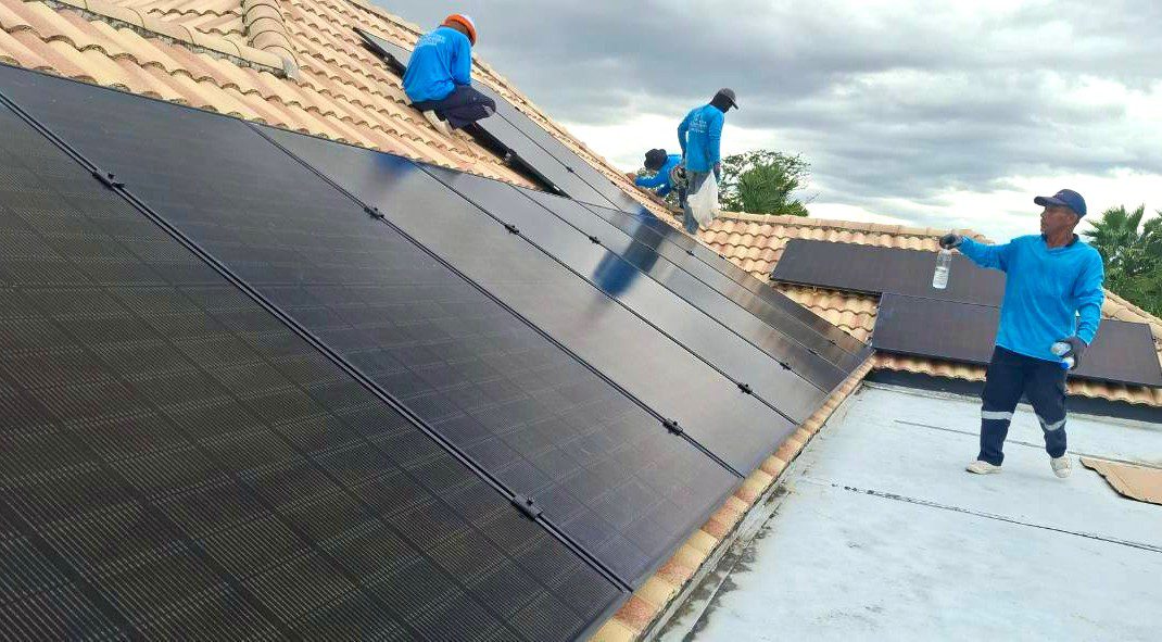 Sigenergy solar and battery installation in Hua Hin Thailand